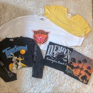 BUNDLE of Vintage/Graphic Tees